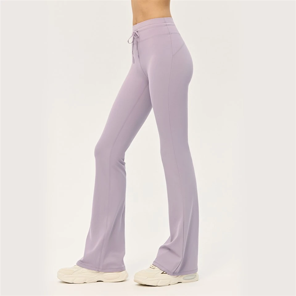 Double 6 Lycra High-Waist Slight-Flare Pants best