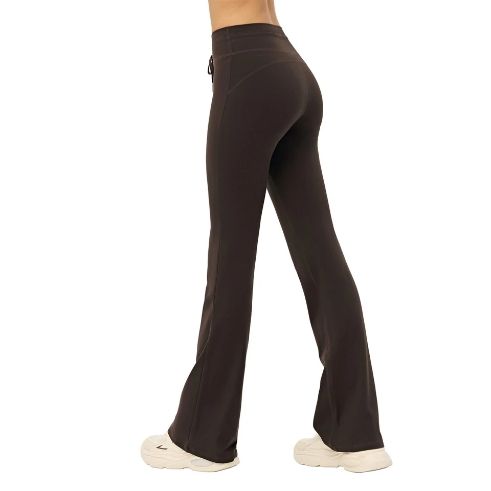 Double 6 Lycra High-Waist Slight-Flare Pants manufacturers